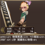 スナイパー・光属性ヒドゥン装備